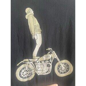 Roark Motorcycle Shirt Men's L Biker Dirt Bike Graphic Tee